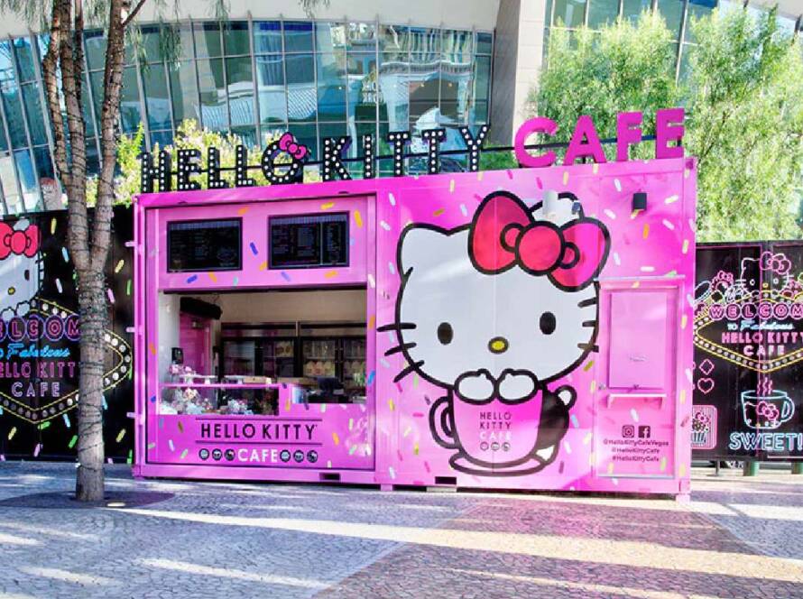 Hello Kitty brings sweet treats to Las Vegas opening Photos