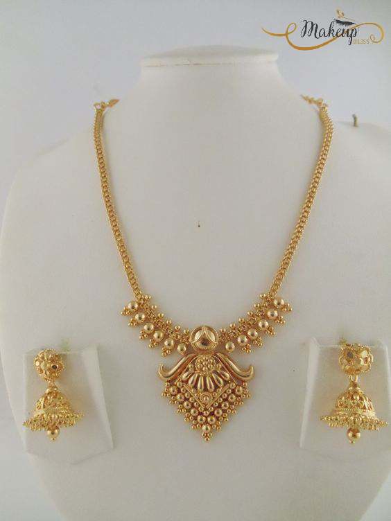 Gold Necklace Simple