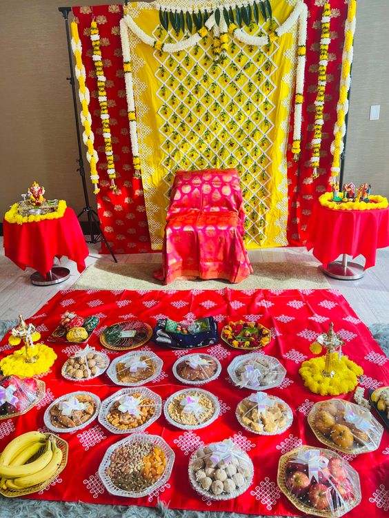 Traditional Indian Baby Shower Decoration Ideas