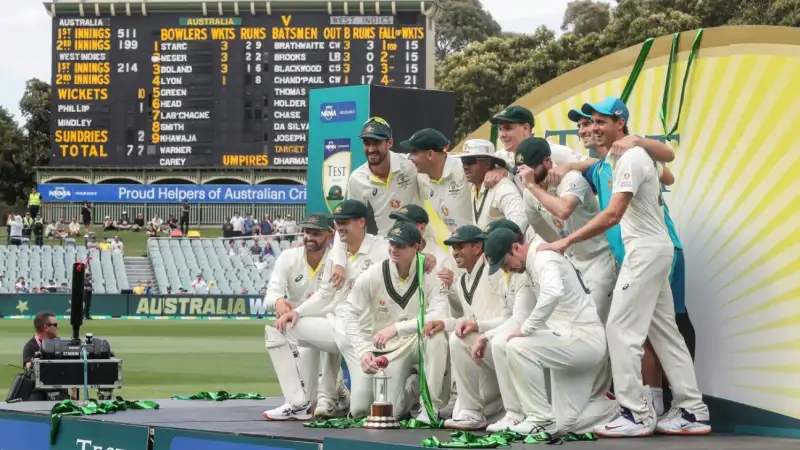 West Indies Cricket Team VS Australian Men’s Cricket Team Match Scorecard 