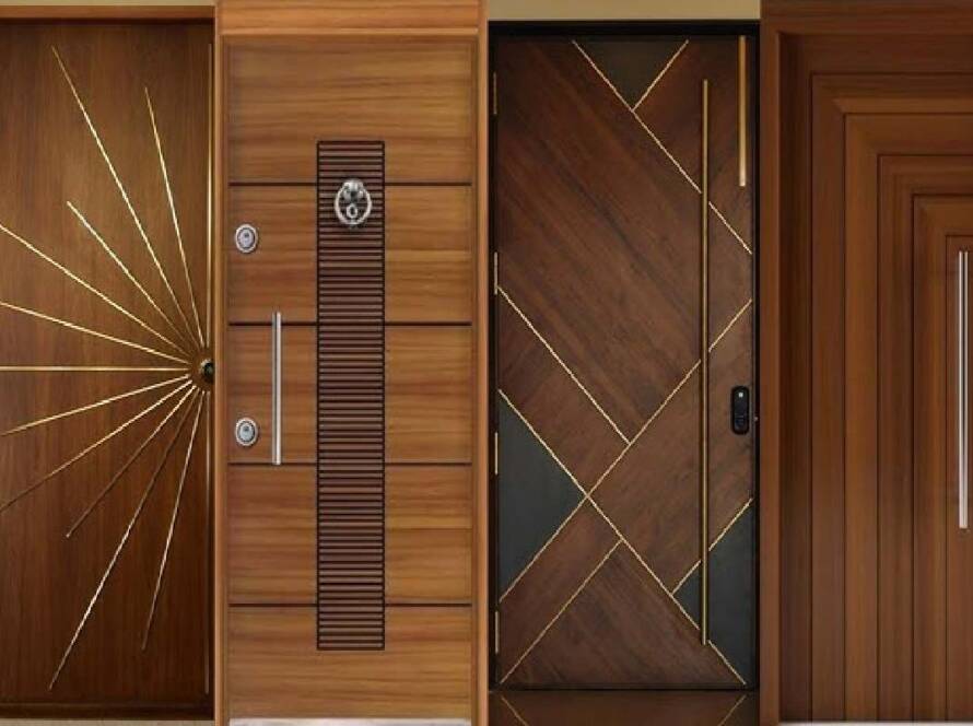 main door design with t patti