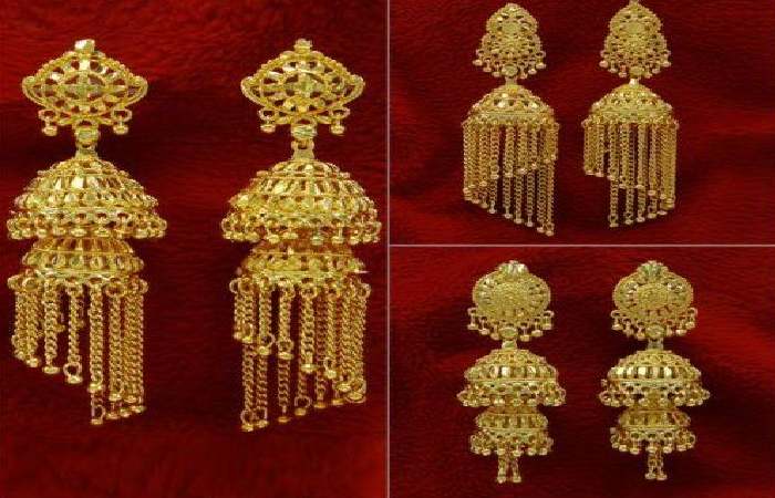 Latest Gold Jhumka Designs 2020 