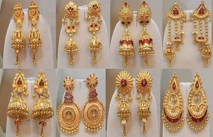 Latest Gold Jhumka Designs 2020