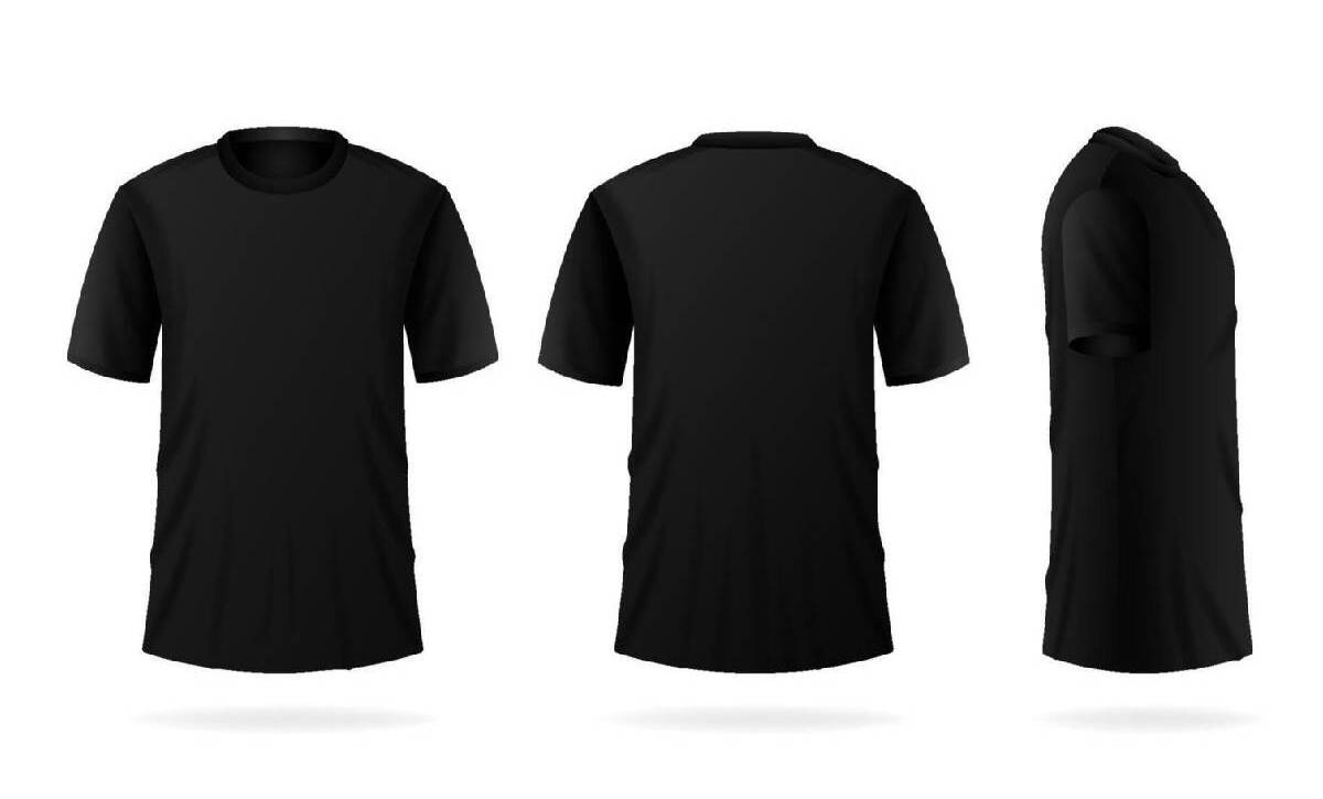 Black Tshirt For Mens